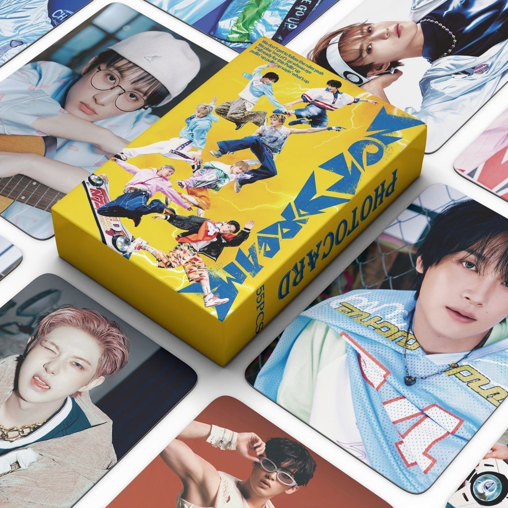 สไตล์ใหม่ 2026 สไตล์ใหม่ 55 ชิ้น NCT DREAM Photocard Go Back To The Future Card Luo Hanmin Park Ji S