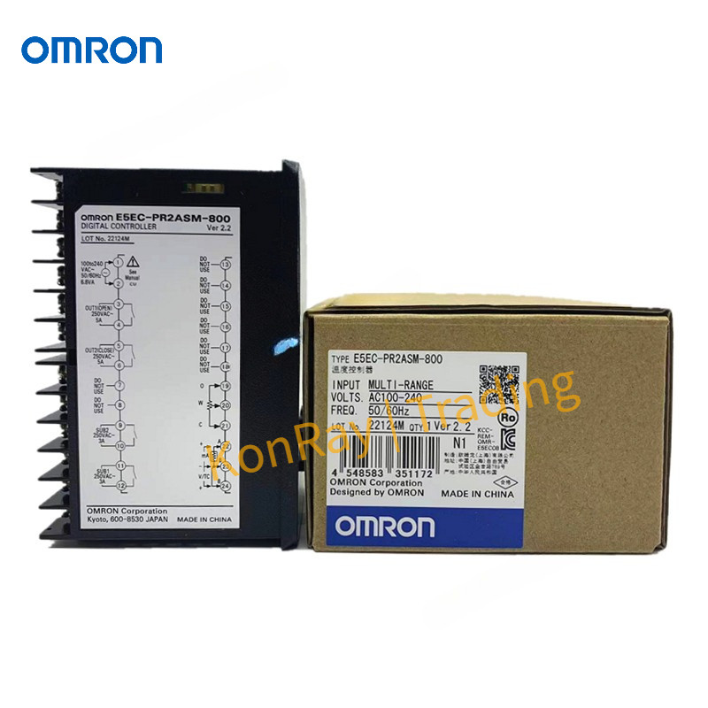 Omron Thermostat E5EC-RR2ASM-QR2ASM-CR2ASM-RX2ASM-QX2ASM-CX2ASM-PR2ASM-820-800-804 เครื่องควบคุมอุณห