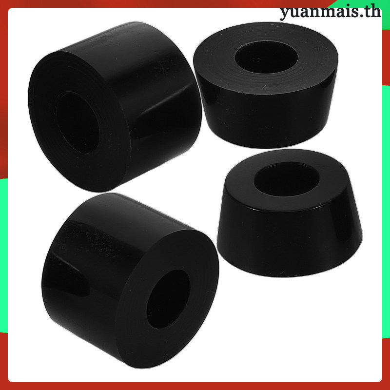 🔥 4 ชิ้น Skateboard Bushings สำหรับดูดซับแรงกระแทกและเสถียรภาพสูงสุด