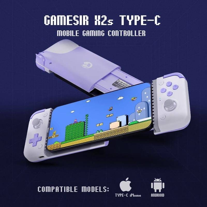 GameSir X2s ตัวควบคุมเกม, เกมแพดมือถือ Android สําหรับการเล่นเกมบนคลาวด์, เกม Xbox Pass, STADIA xClo