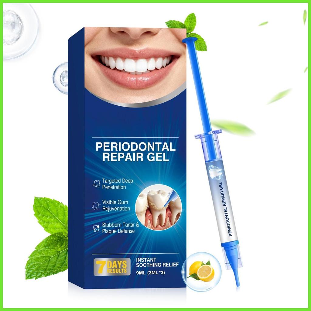 Tooth Repair Enamel Care Refreshener Strengthener เจลฟื้นฟูฟันสําหรับ Commuting Bathroom Post-Meal h