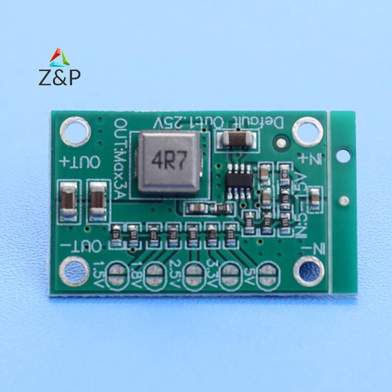 Z & P DC แรงดันไฟฟ้า Step Down โมดูล 5-16V ถึง 1.25V 1.5V 1.8V 2.5V 3.3V 5V 3A COD