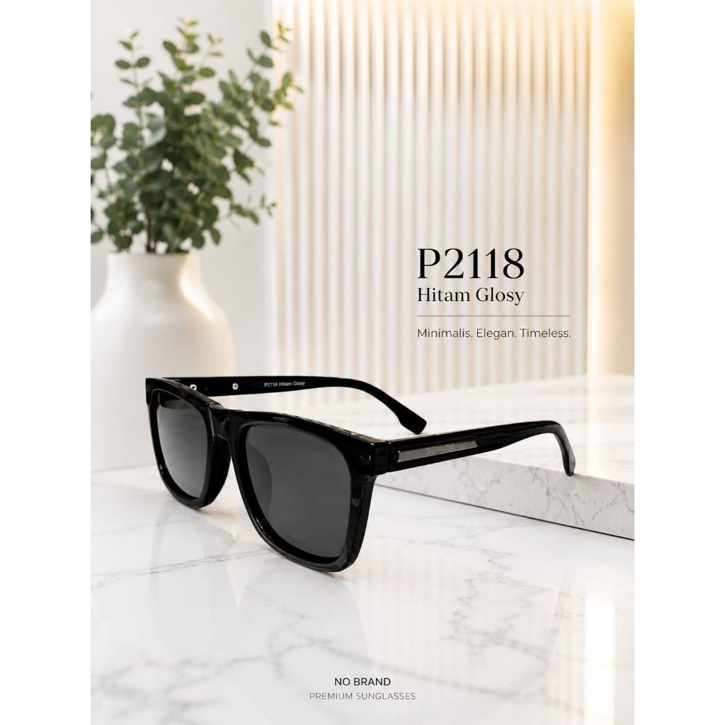 , P2118 GLASSES แว่นกันแดดผู้ชาย CURRENT TRADY GLASSES ANTI-GLARE GLASSES
