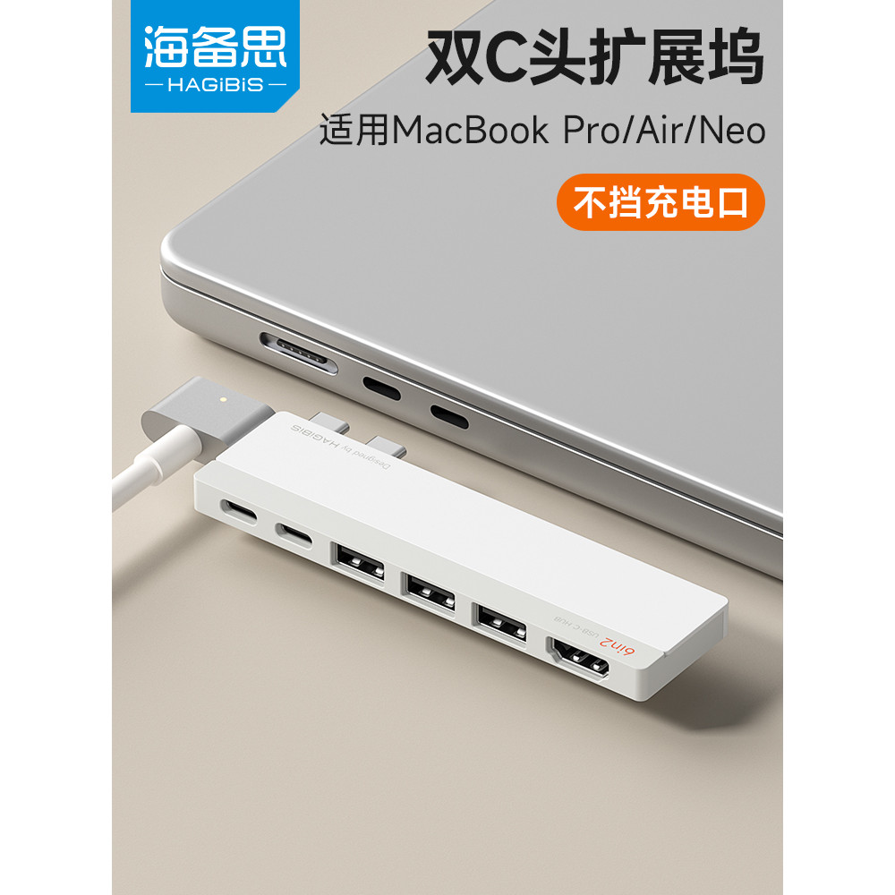 HDMI Thunderbolt Station เหมาะสําหรับ MacBook Apple คอมพิวเตอร์ Pro/Neo Dual-Head typec Extension No