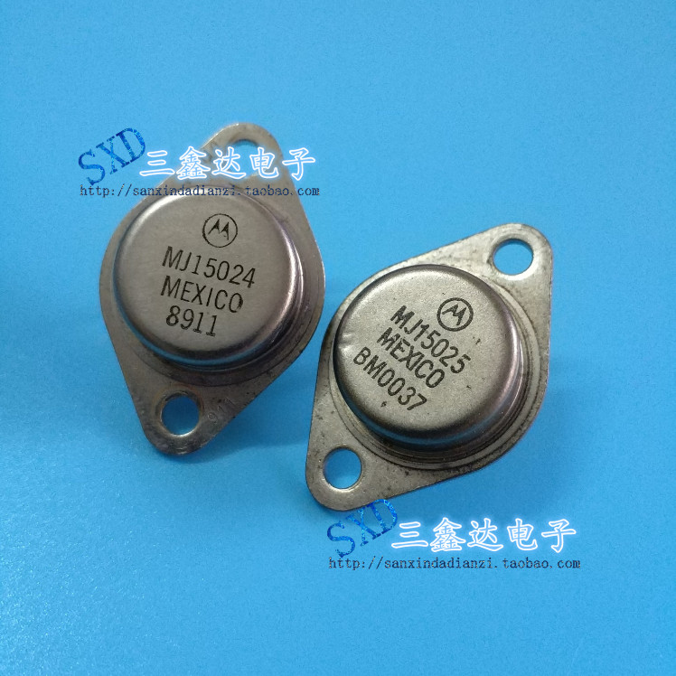 MJ15024 MJ15025 Original Disassembly Machine Golden Seal Audio Fever Power Amplifier จับคู่หลอดคู่ 3