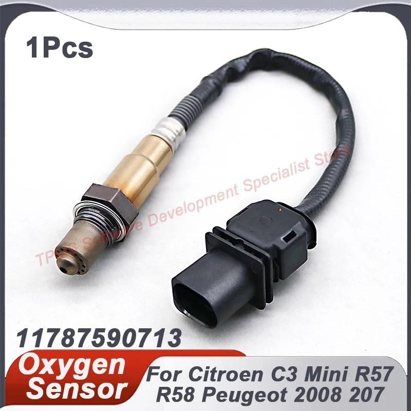 1 ชิ้น 11787590713 Lambda Oxygen O2 Sensor สําหรับ Mini Cooper R57 R58 CITROEN BERLINGO PEUGEOT 2008