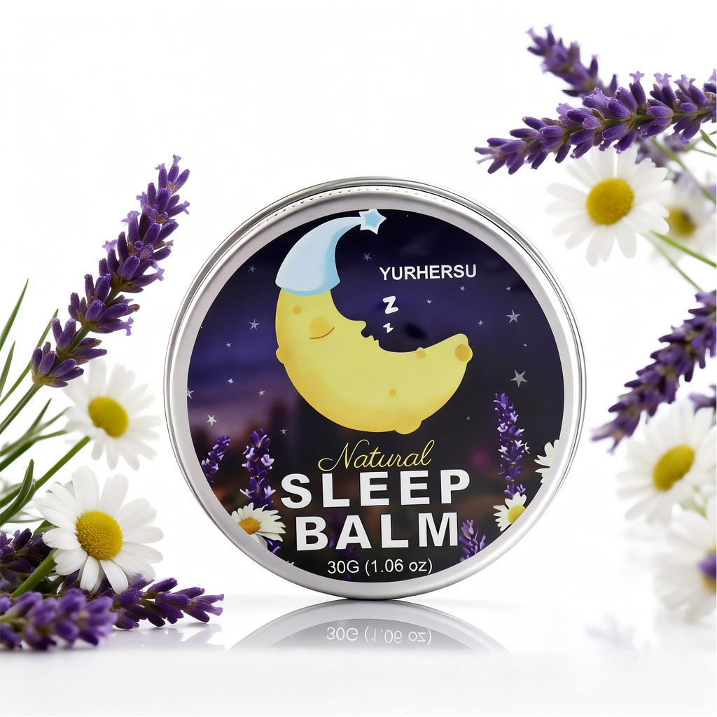 YURHERSU Sleep Balm Auxiliary Sleep Solid Balm ในครัวเรือน Good Night Sleep Balm [รับส่วนลดคูปอง] 8.