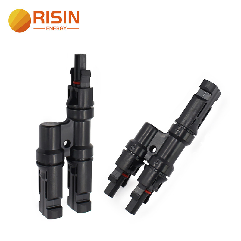 30A DC 1000V Solar PV Cable Joint Connector MC4 สําหรับระบบ Solar PV