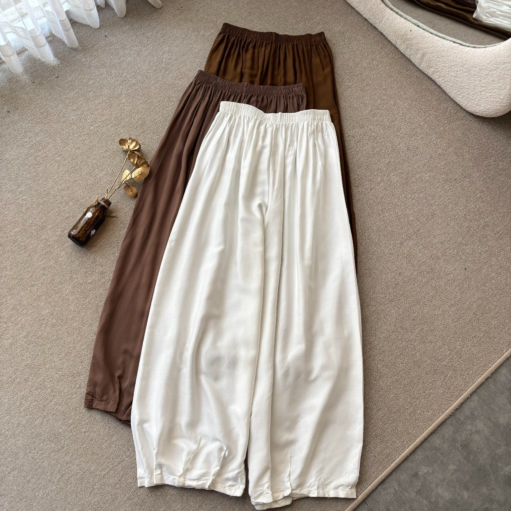 Barrel Pants Ruffle - กางเกง Ruffle Baggy