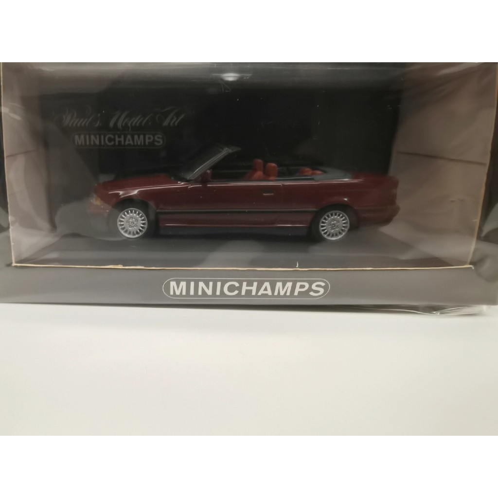 [คลังสินค้าพร้อม] 1: 43 minichamps Mini Cut BMW BMW 3 e36 Three Series Convertible Sports Car Terman