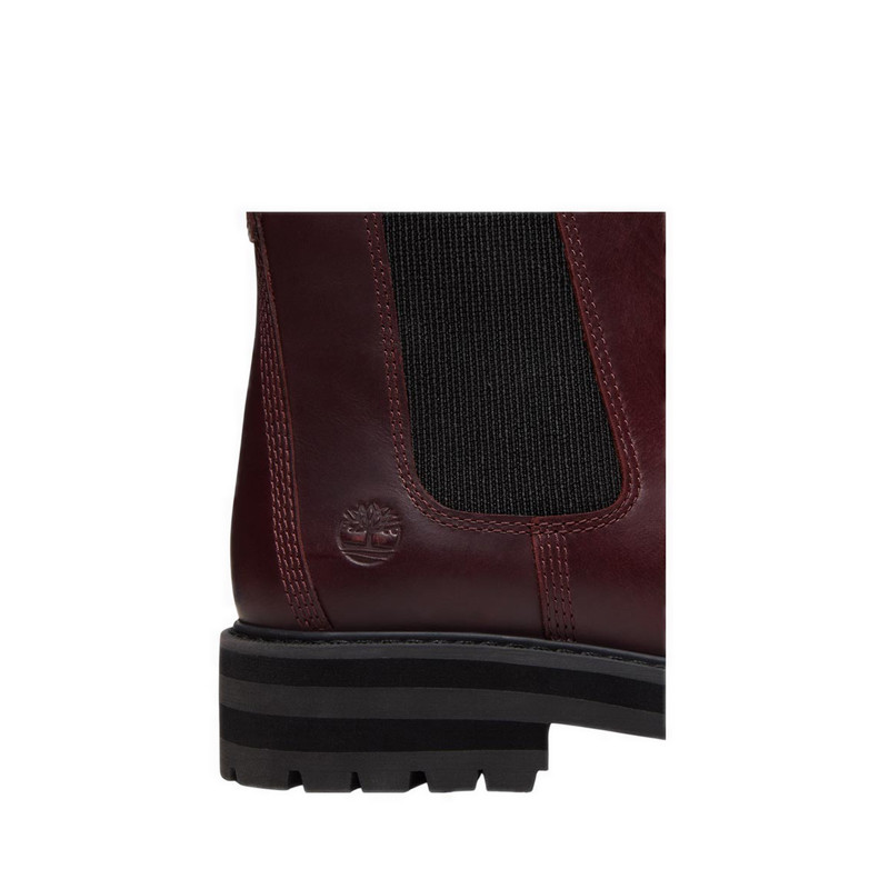 Timberland بوت تشيلسي نسائي Britton Drive — عنابي — صورة 6