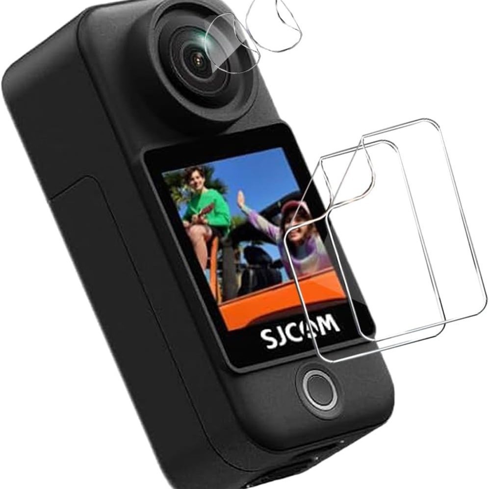 เหมาะสําหรับ SJCAM C300 กล้องกีฬา AR ฟิล์มป้องกันโปร่งใสป้องกันแสงสะท้อนป้องกันลายนิ้วมือฟิล์มนุ่มฟิ