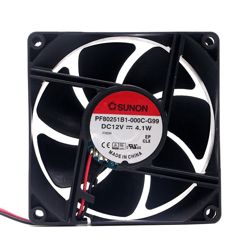 PF80251B1-000C-A99/G99 SUNON Jianzhun 8025 12V 4.1 W 8CM พัดลมระบายความร้อน