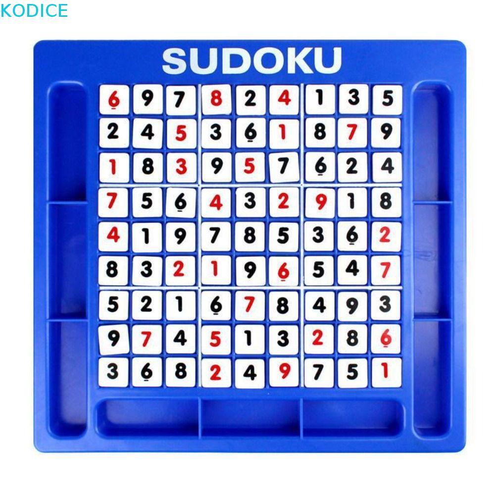 KODICE 1 ชุด Sudoku Crosswords ของเล่น,เก้าตาราง International Sudoku ปริศนาของเล่น,คณิตศาสตร์หลัก I