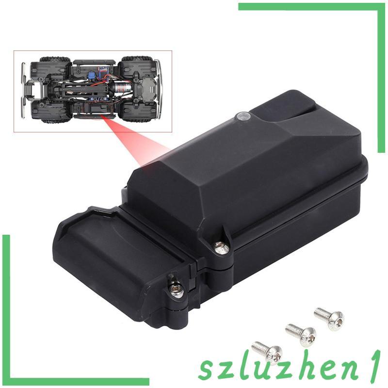 [Szluzhen1] พลาสติก RC วิทยุรับกล่องสําหรับ Axial SCX10 90046 1/10 Scale RC ปีนเขารถบรรทุก
