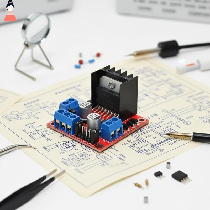 [WEE] L298N บอร์ดขับมอเตอร์ DC & Stepper Motor Driver Module สําหรับหุ่นยนต์อัจฉริยะรถ VN