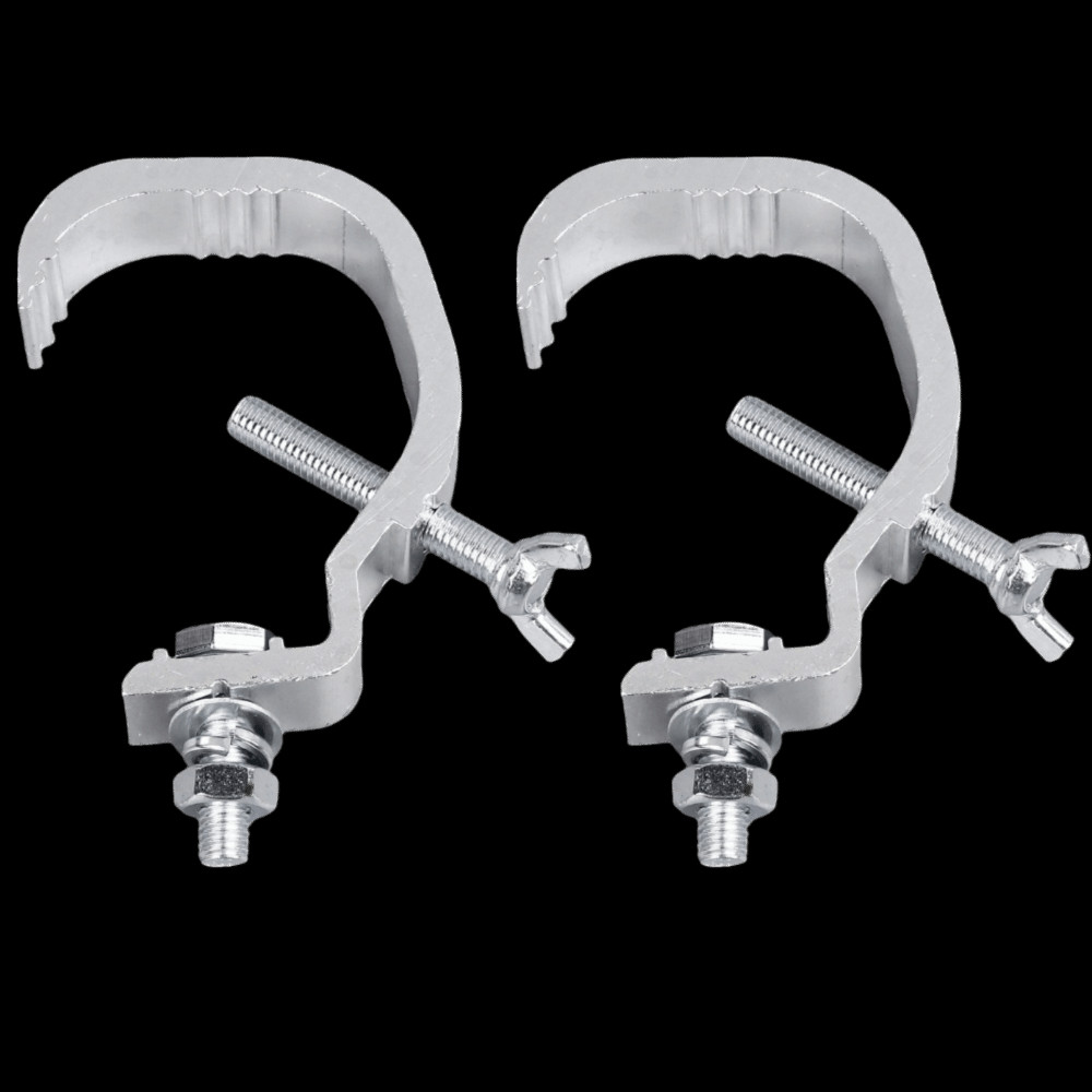 APPORTUNIAPY 2 ชิ้น Stage Lighting Clamp, อุปกรณ์แขวนกว้าง Stage Light Truss Clamps, Multifunctional