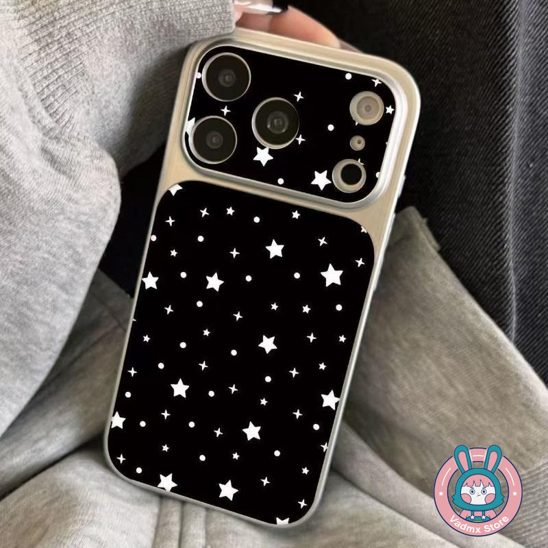 Insสไตล์สีขาวStar Matteเงินเคสโทรศัพท์สําหรับVivo Y21D Y29 Y29S Y29T Y28 Y28E Y28S Y27S Y21S Y21T Y2