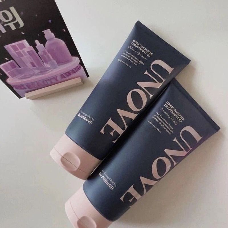 เกาหลี UNOVE Hair Mask Deep Protein Repair Nutritious Hair Fluffy Soft Unove Conditioner 9.5T
