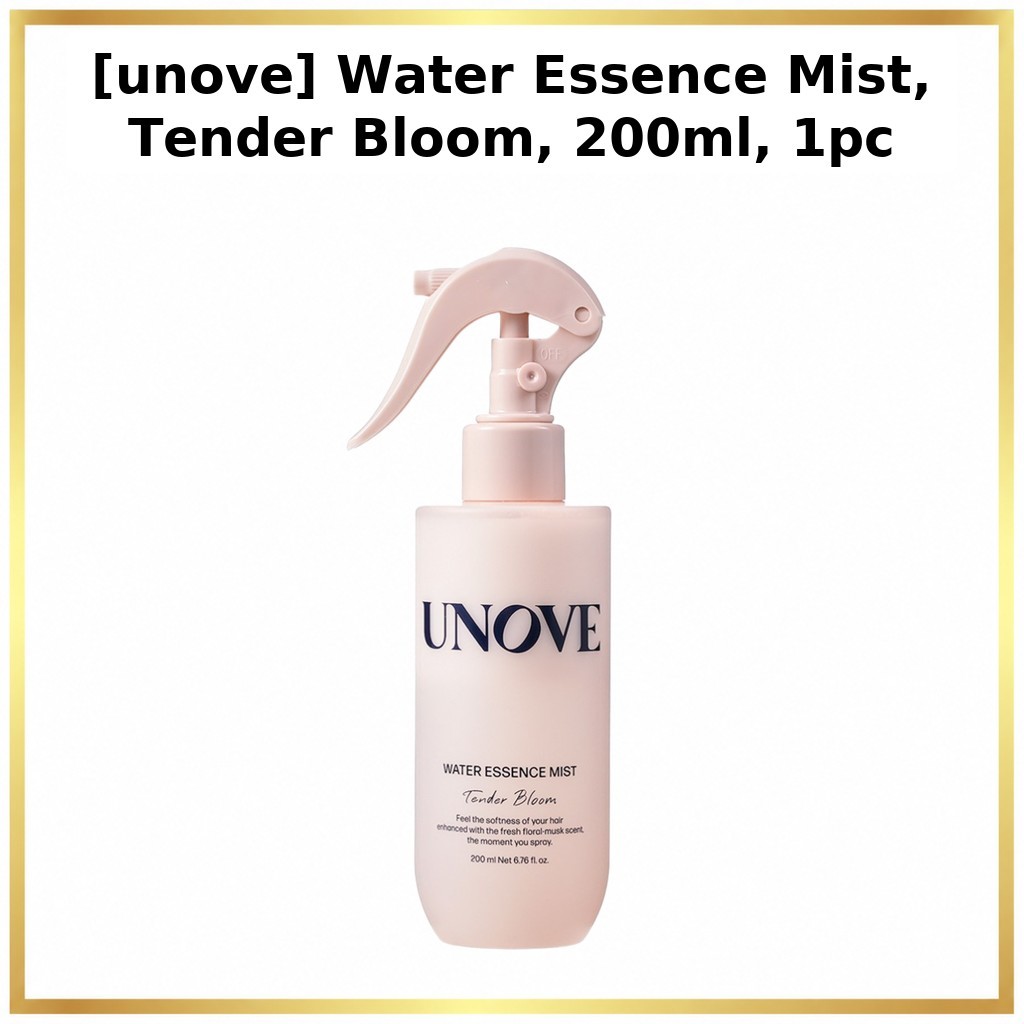 UNOVE Water Essence Mist, Tender Bloom, 200mlHair MistHair EssenceaHair Carek-beauty