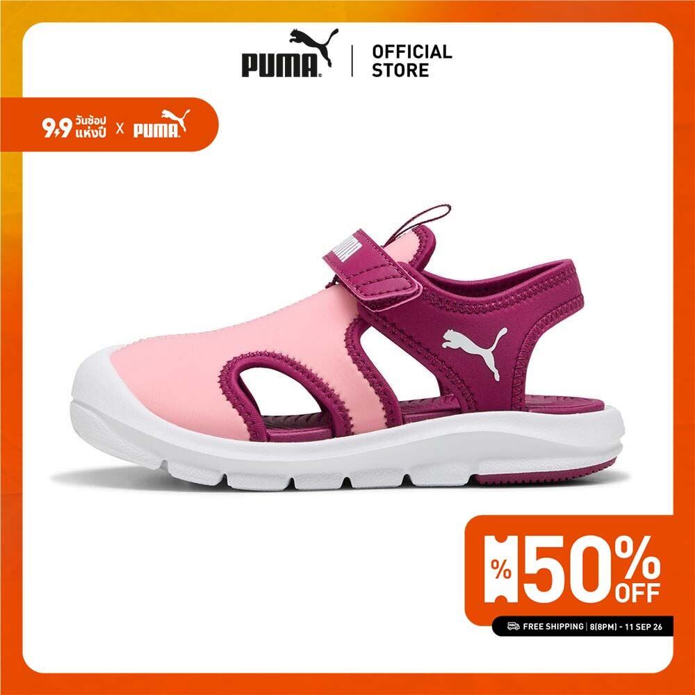 PUMA Fun Racer Sandal V PS - รองเท้า Unisex - Pink - 40058406