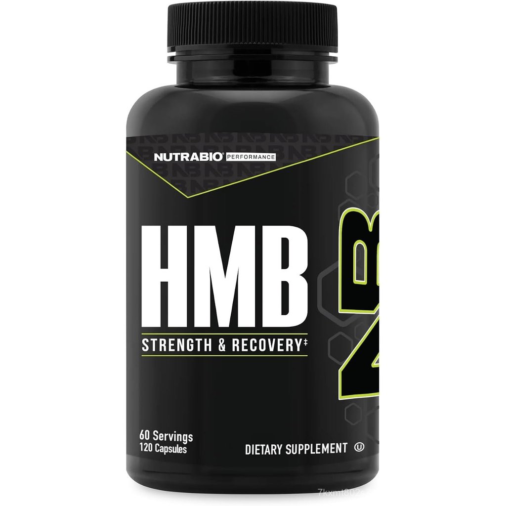 NutraBio HMB อาหารเสริม,กรดอะมิโน,1000มก.,120เม็ด
