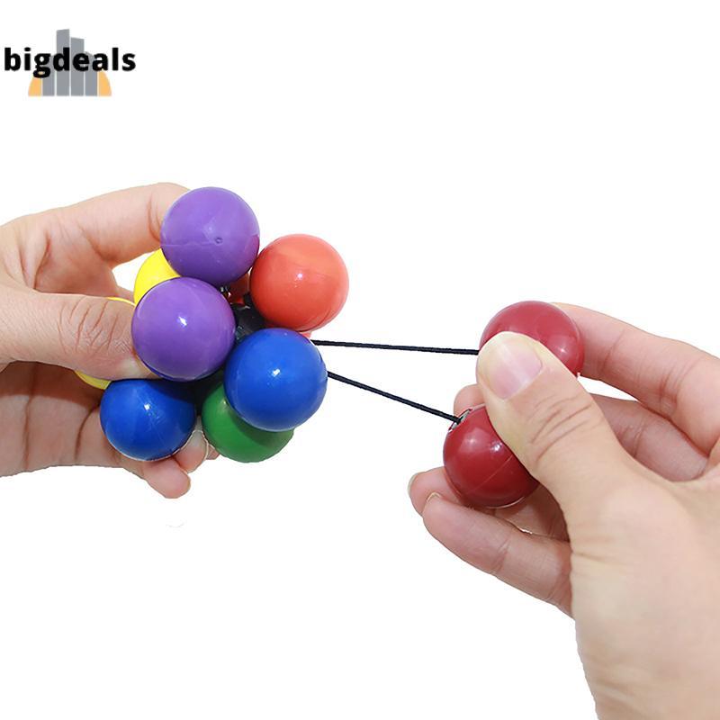 Blossom Bazaar สีสันความเครียดบรรเทา Ball เด็กความวิตกกังวล Anti-Stress Ball Sensory ของเล่นสําหรับผ