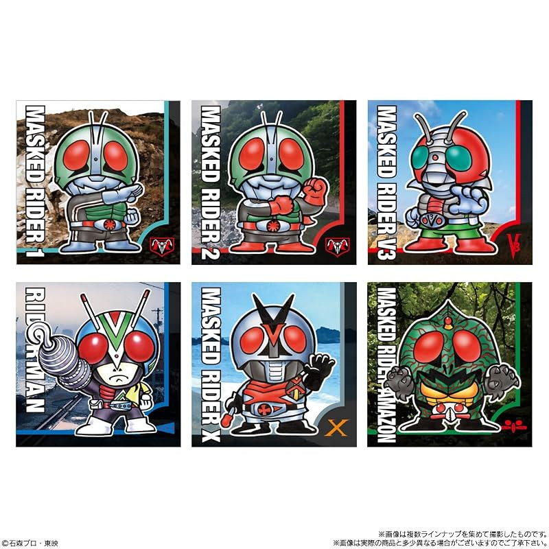 SD Kamen Rider Snack 10 Pieces BOX Candy Toy