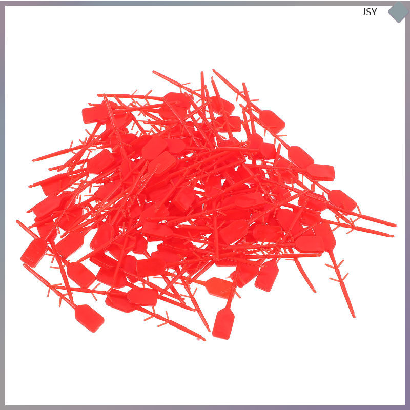 1000 ชิ้น Fire Extinguisher Pull Pins สําหรับเครื่องดับเพลิงพลาสติกสีแดง junshaoyip