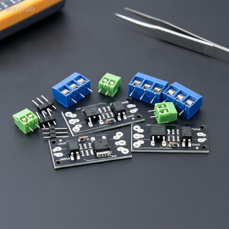 [WEI] Opto-Isolated MOSFET Switch Module FR120N LR7843 D4184 3.3V 5V PWM สําหรับการปรับเปลี่ยนอุปกรณ