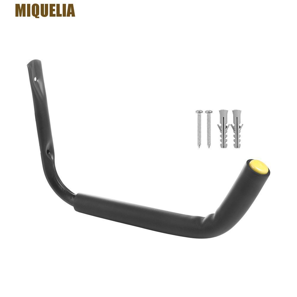 MIQUELIA Kayak Rack, ติดผนังอเนกประสงค์ Kayak แขวน, เครื่องมือ Heavy Duty สีดําแบบพกพาโรงรถ Kayak St
