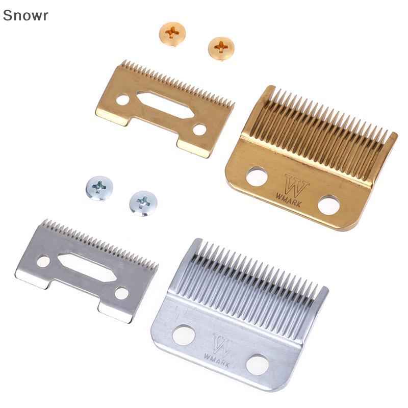 Snowr Professional Hair Clipper blade High Carton Steel Clipper Accessories Screw wr