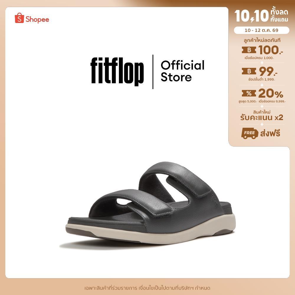 FITFLOP شبشب رجالي F-Mode Go Two-Bar — فحمي — صورة 2
