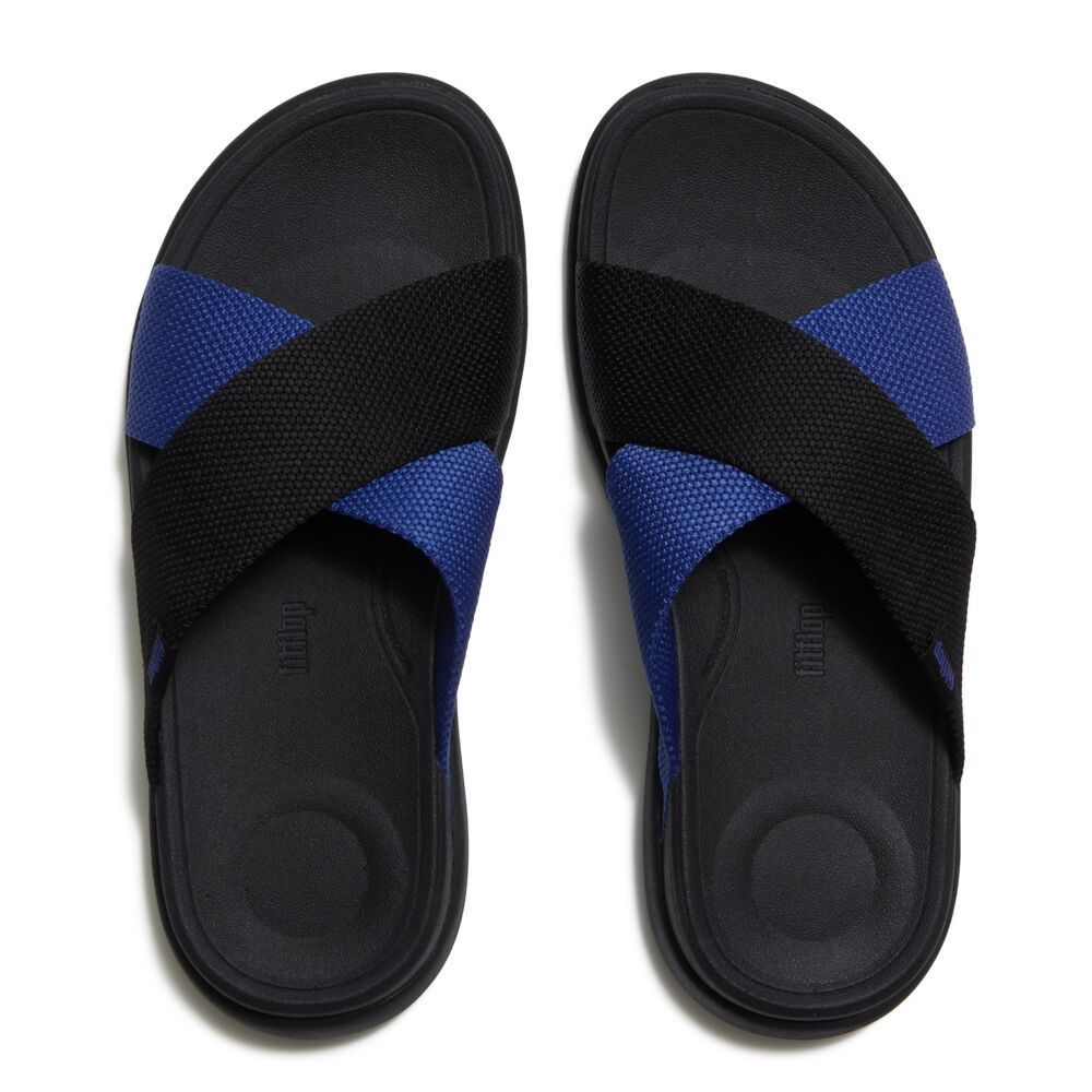 FITFLOP صندل رجالي F-Mode Go — أسود — صورة 3