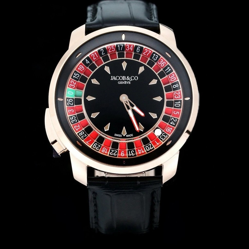 Jackbo Betting Table นาฬิกาข้อมือ Casino Tourbillon Not Just A Marvel Artwork แต่เกมรูเล็ตจริง เกมโอ