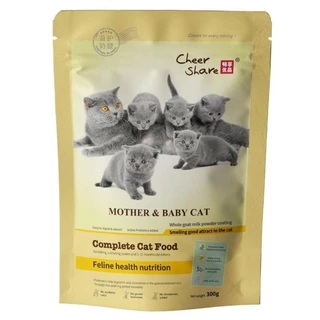 CheerShare King of Wild / Mother & Baby / Rich Meat อาหารเม็ดแมว เกรด Holistic Grain Free ขนาด 208-300 กรัม