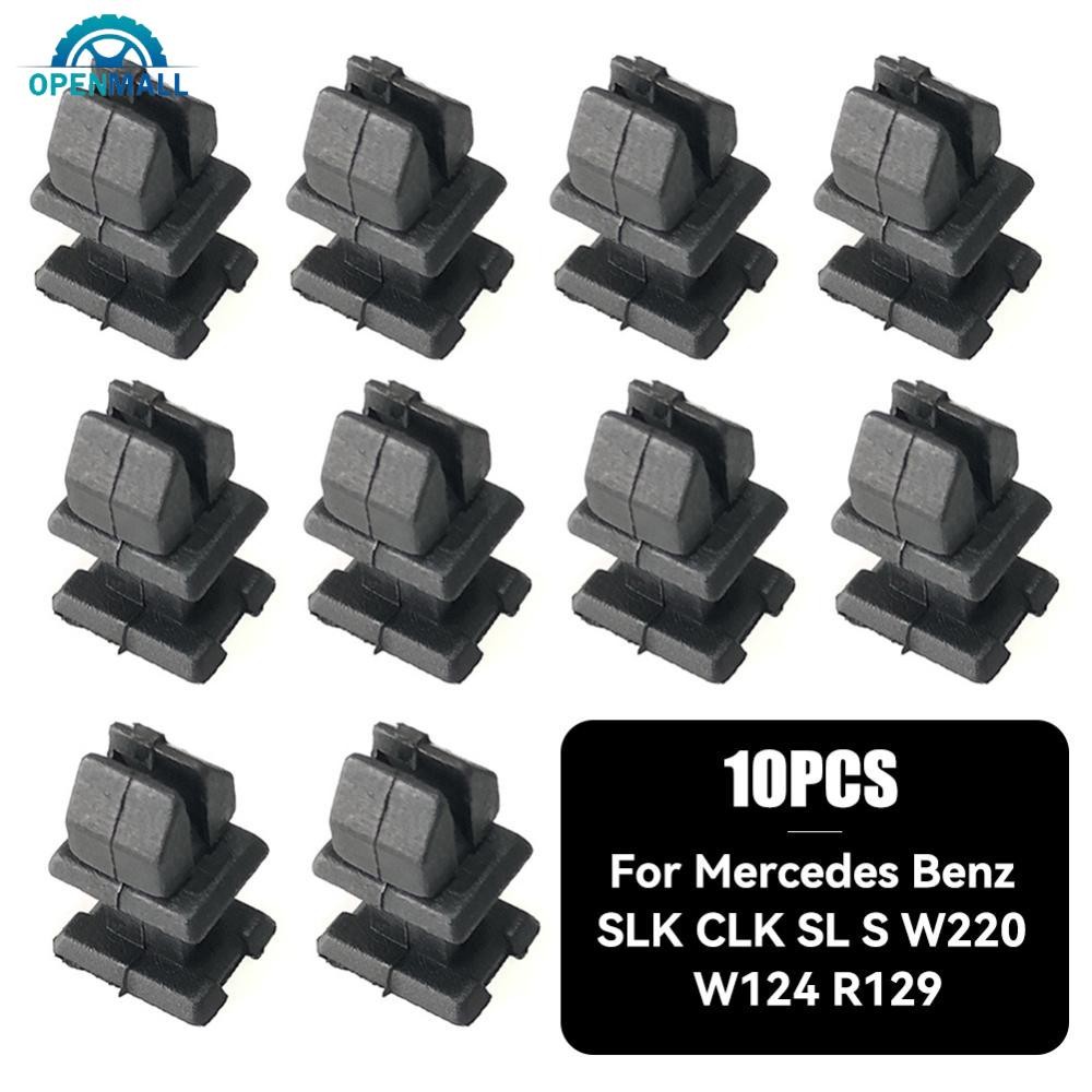 OPENMALL 10 ชิ้นรถ Trunk แผงประตูคลิป Push Retainer Body แผง Rivets สําหรับ Mercedes-Benz SLK CLK SL