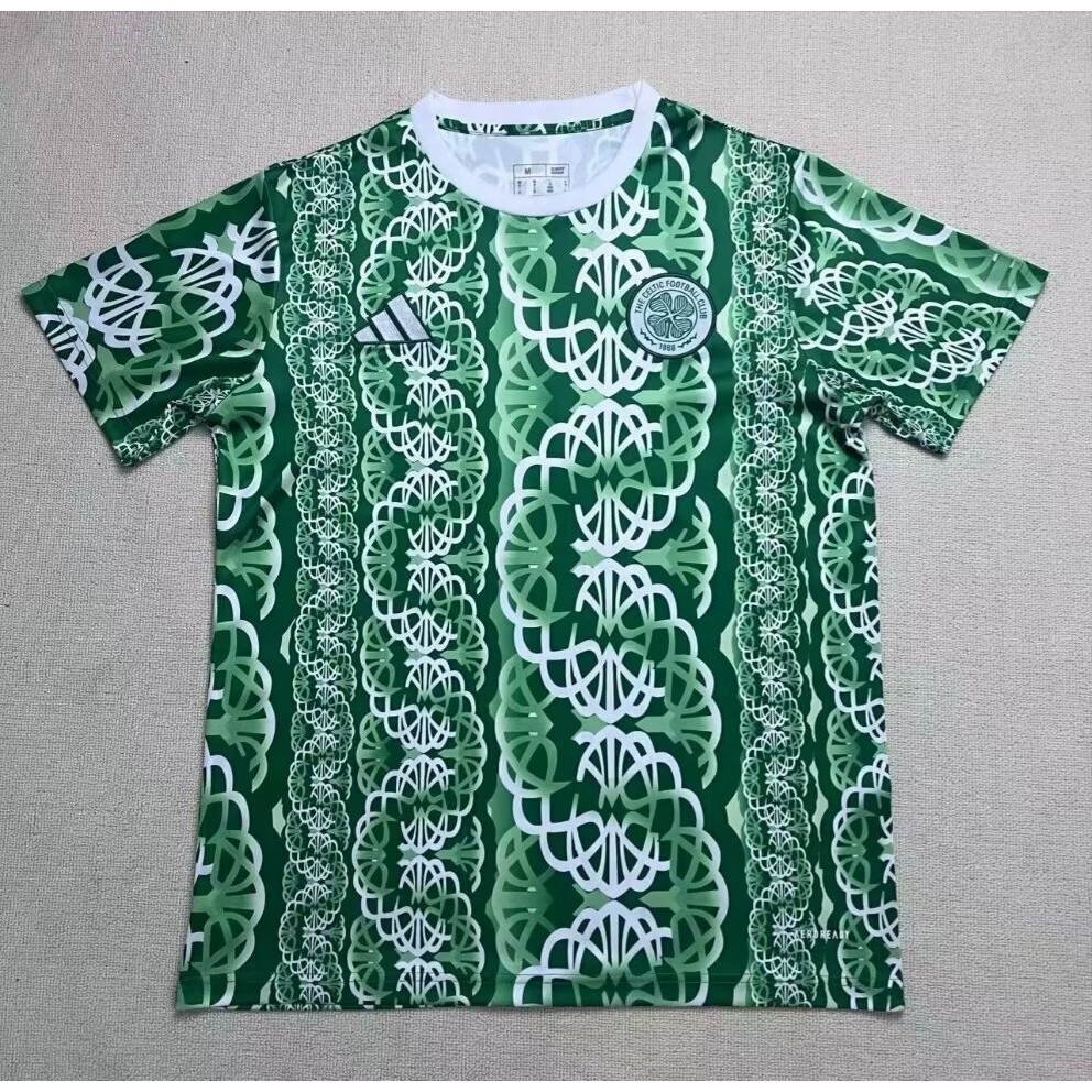 เสื้อกีฬาหน้า Celtic เสื้อยืดแห้งเร็ว