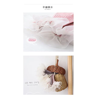 ถุงเท้ายาวใต้หัวเข่า ถุงเท้ามีระบาย สำหรับเด็กอายุ 0-5 ปี น่ารัก สีหวานน่ารัก