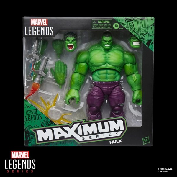 [Ready stock] Hasbro Marvel Legends Maximum Series 6" Hulk Action Figure