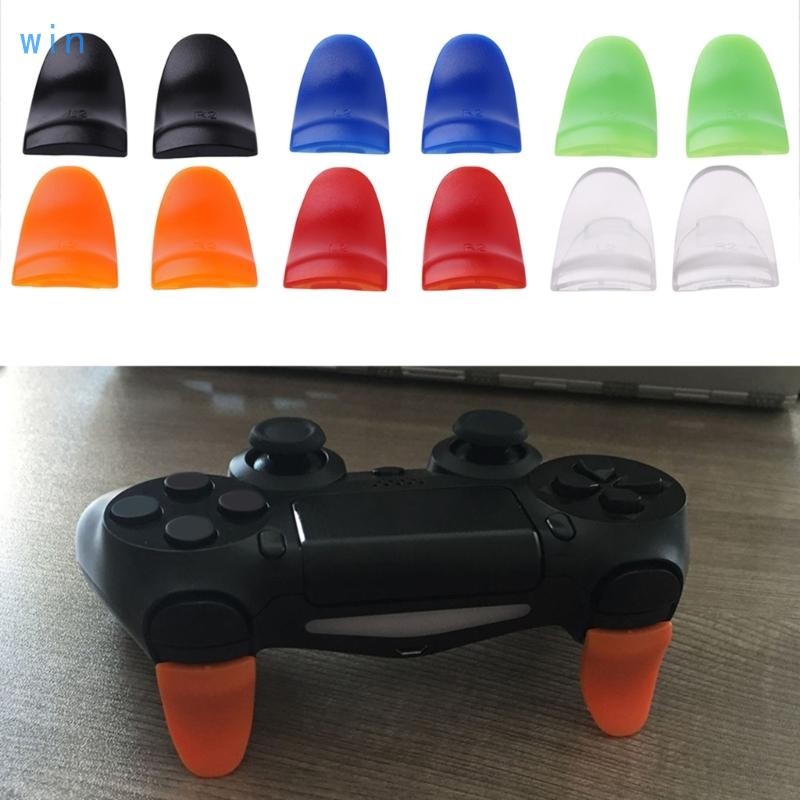 Win 1 คู่ใหม่ Anti Slip L2 R2 Trigger ปุ่มขยายชุดสําหรับ Controller Analog Extenders Thumbstick เปลี