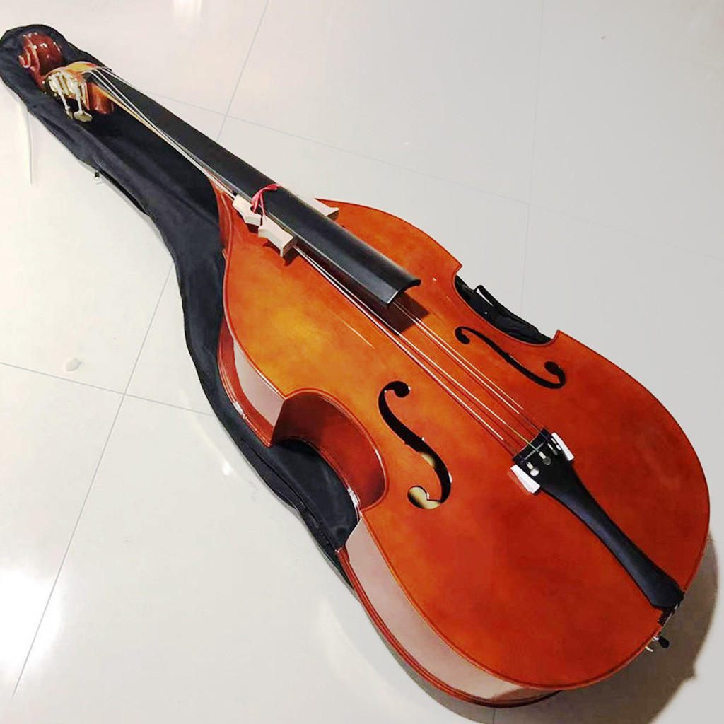 ไม้อัดยอดนิยม Big Bass Double Bass Cello ผู้ใหญ่เริ่มต้นเบื้องต้น Big Bass Matte Bright