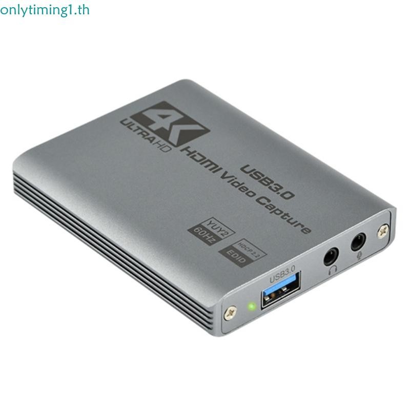 Onlytiming USB 3 0 ถึง HDTV Video Capture Card Video Converters Capture Adapter Card Video Grabbers 