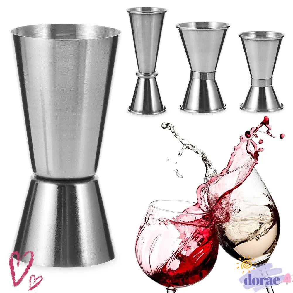 DORAE วัดดื่ม Jigger แก้วค็อกเทลสแตนเลส