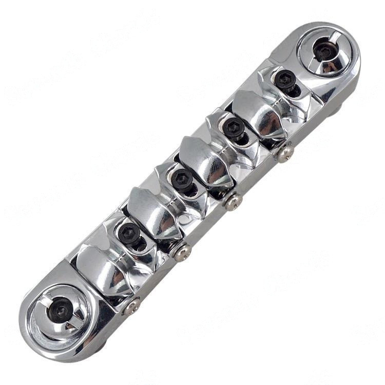 รูยึดแบบปรับได้สําหรับกีตาร์เบสไฟฟ้า Tailpiece Bridge Tune-o-Matic Bass Bridge