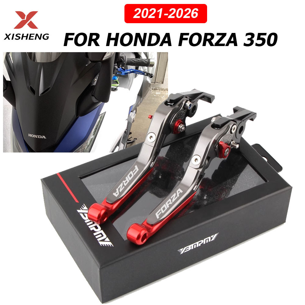 สําหรับHONDA Forza350 Forza 350 NSS350 รถจักรยานยนต์คลัทช์เบรคคันโยกปรับเบรครถมอเตอร์ไซด์จัดส่งฟรี
