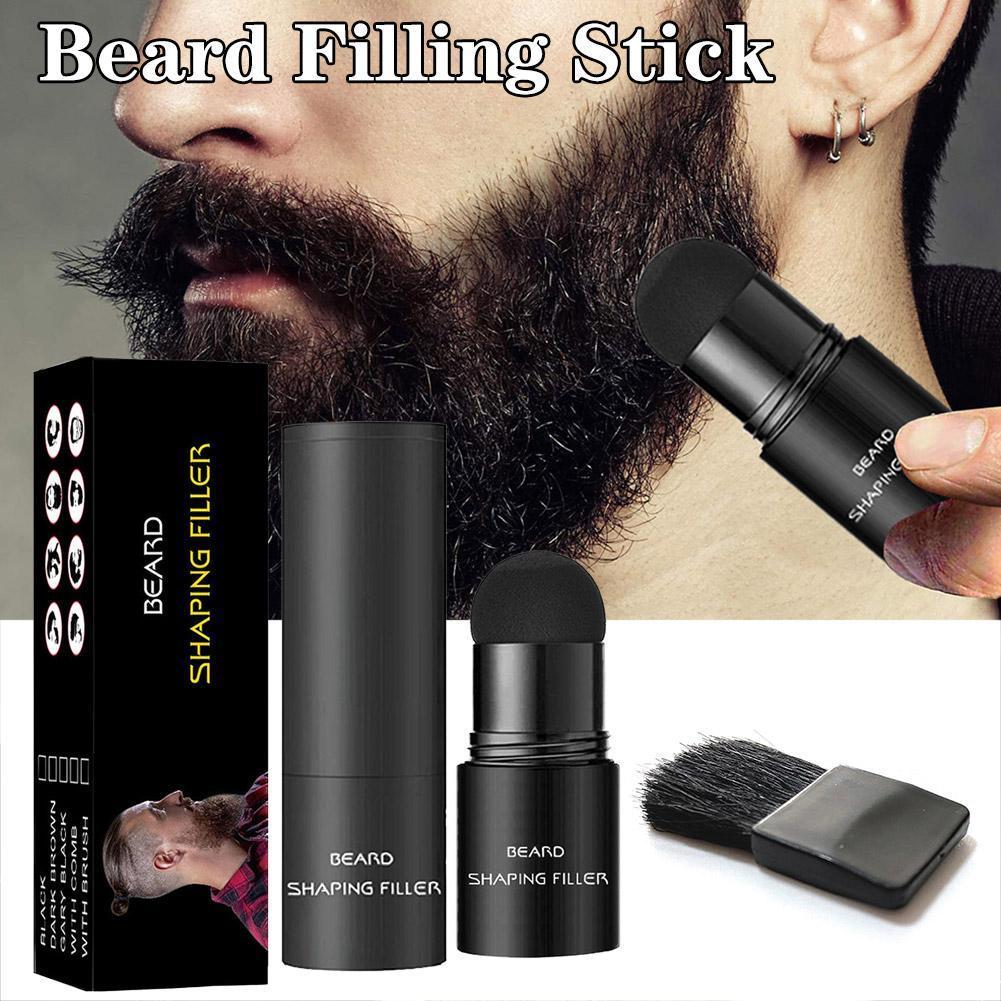 Beard Filling Stick Repair Diffusers กันน้ําหนวดหนวดแปรง Dye Enhancer Care P5q4