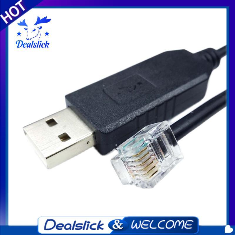 USB To Rj11 Rj12 6P4C อะแดปเตอร์ Serial Control สาย EQMOD สําหรับ - Mount Pc เชื่อมต่อสําหรับสายควบค