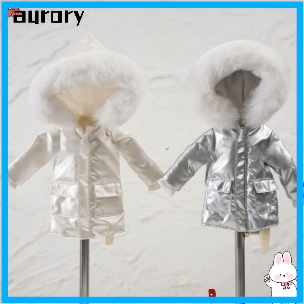 AURORY Winter Coat Outfits, Handmade Long Style Thick Down Jackets, High Quality Fashion DIY Accesso