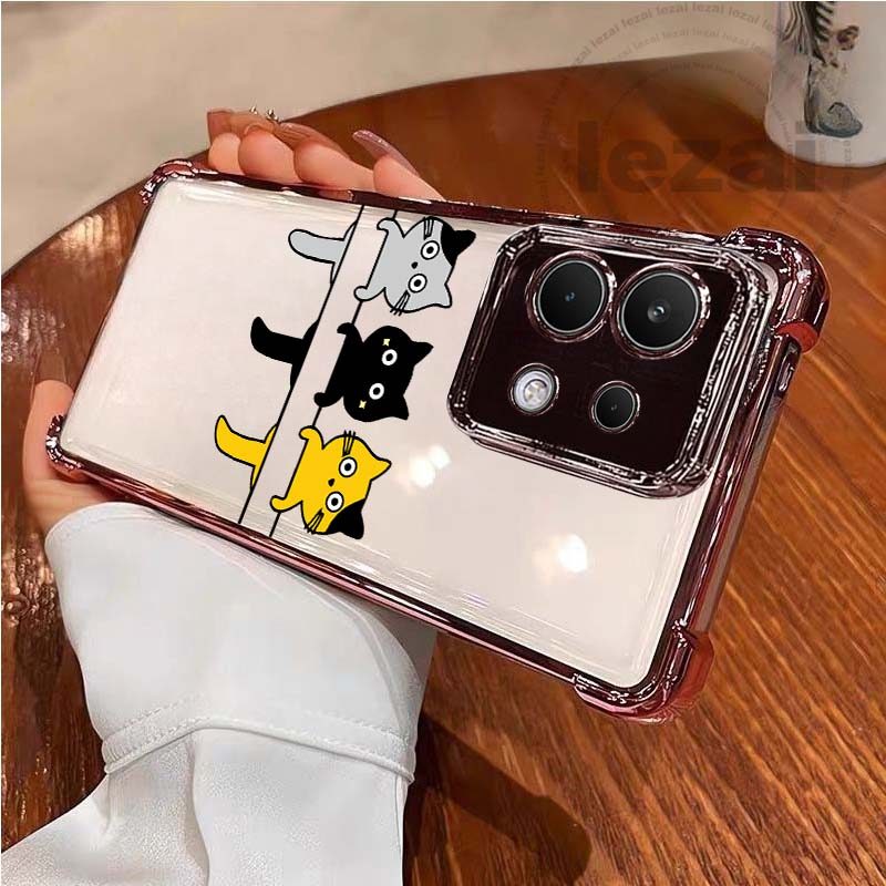 เคสOPPO A6 Pro 5GเคสOPPO A6X A6i A6Pro OPPOA6Pro A 6 Pro 2025 กรณีกันกระแทกกล่องปกหลัง